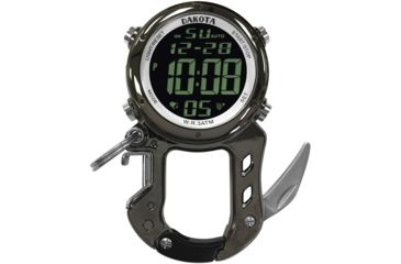 Image of Dakota Watches Digital Zip Clip Gunmetal 30972
