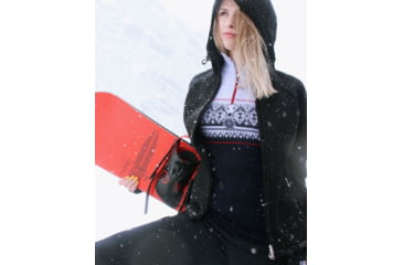 Image of Dale of Norway Rondane Sweater - Womens, Navy/White/Rasberry, Medium, 92681-C-M
