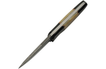Image of Damascus Fixed Blade Buffalo/Camel