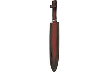 Image of Damascus Fixed Blade Red/Black