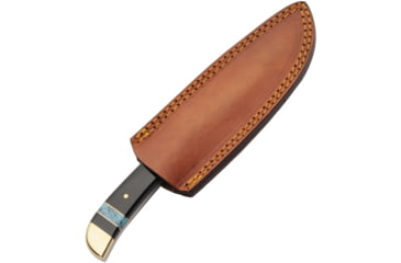 Image of Damascus Fixed Blade Turquiose, DM1428