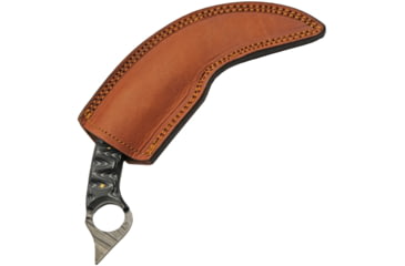 Image of Damascus Karambit Micarta