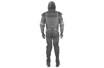 Image of Damascus Protective Gear Phenom6 PX6 Tactical Riot Suit, Black, Extra Large, PX6 -XL