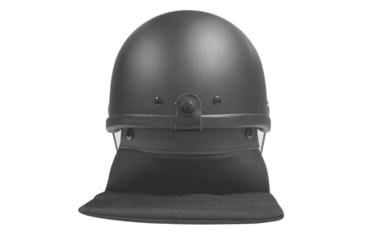 Image of Damascus Protective Gear Riot Control Helmet w/ Steel Grid, ABS Shell / PC Face Shield, Black, Small, DHG2-SM