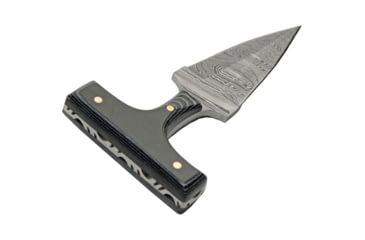 Image of Damascus Push Dagger Micarta