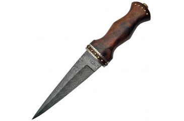 Image of Damascus Sgian Dubh Dagger DM1076