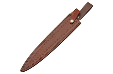 Image of Damascus Short Sword Wood/Brass