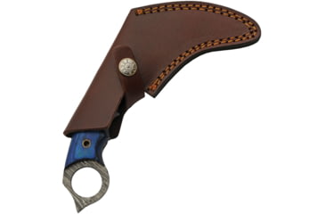 Image of Damascus Talon Karambit Blue