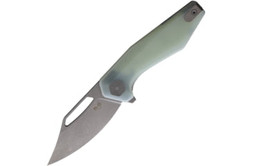 Image of Damned Designs Hades Linerlock Jade G10