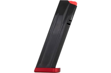 Image of Dan Wesson DWX/P-10 F/P-09 9mm 19 Rounds Aluminum Pistol Magazine, Black/Red, 19, 11452