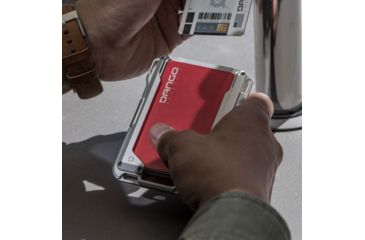 Image of Dango Products M1 Maverick Rail Wallet, Stainless Steel - DGO-M1-RA-SS