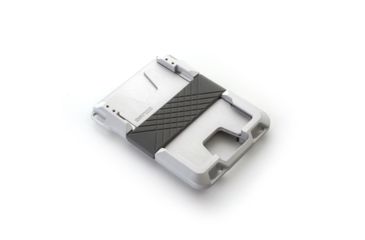Image of Dango Products M1 Maverick Rail Wallet, Stainless Steel - DGO-M1-RA-SS