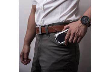 Image of Dango Products M1 Maverick Rail Wallet, Stainless Steel - DGO-M1-RA-SS