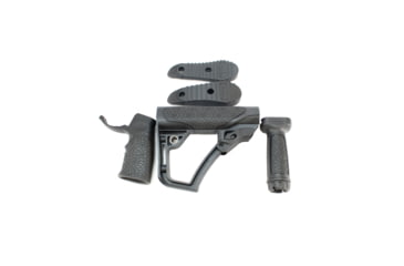 Image of Daniel Defense Buttstock/Pistol Grip/Vertical Foregrip Combo Black, 28-102-06145-006