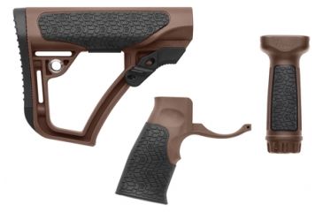 Image of Daniel Defense Buttstock/Pistol Grip/Vertical Foregrip Combo Mil Spec+, 28-102-06145-011
