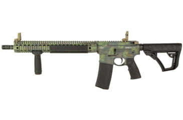 Image of Daniel Defense M4 Carbine V9 Semi-Auto Rifle, 223 Rem/5.56 NATO, 16in Barrel, 1-7, Synthetic Crocodile Rattle Stock, Multi-Color, DLRLIMSER-002-FRRMPG