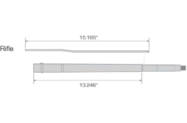 Image of Daniel Defense Rifle Length Gas Tube RTL Assy, 04-013-09094
