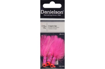 Image of Danielson Crappie Jig 1/8oz Pink, JGC18PNK