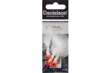 Image of Danielson Crappie Jig 1/8oz Pink/White, JGC18PWW
