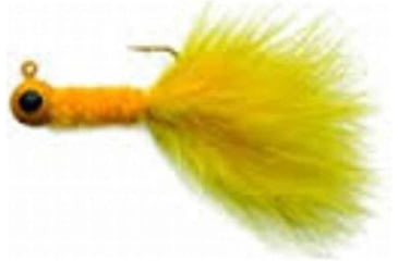 Image of Danielson Crappie Jig 1/8oz Yellow, JGC18YYY