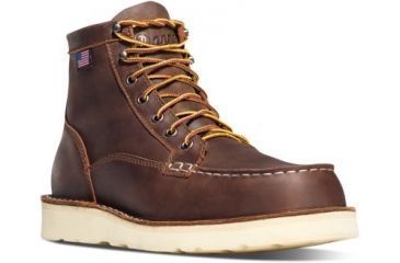 Image of Danner Bull Run Moc Toe 6in Boots, Brown, 11.5D, 15563-11-5D