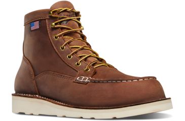 Image of Danner Bull Run Moc Toe 6in Work Boot - Mens, Tobacco, 11.5 US, Medium, 15573-11.5D
