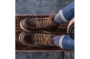 Image of Danner Bull Run Moc Toe 6in Work Boot - Womens, Brown, 6.5 US, Medium, 15575-6.5M