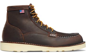 Image of Danner Bull Run Moc Toe 6in Work Boot - Womens, Brown, 6.5 US, Medium, 15575-6.5M