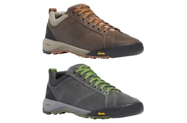 Image of Danner Camp Sherman 3in Hiking Boot - Men's, Dark Brown/Orange, Gray/Green