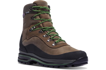 Image of Danner Crag Rat USA 7in Hiking Boot - Mens, Brown/Green, 9.5D, 67810-9.5D
