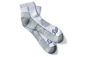 Image of Danner Hike Lightweight Synthetic Quarter Crew Socks, Gray, M 75005-M