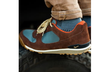 Image of Danner Jag Low Hiking Shoes - Mens, Dark Earth/Goblin Blue, 12 US, 37402-D-12