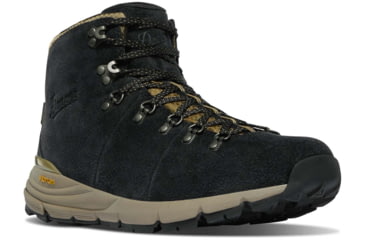Image of Danner Mountain 600 4.5 in Hiking Boots - Mens, Wide, Black/Khaki, 11.5, 62287-11.5D