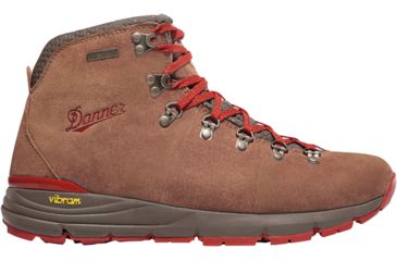 Image of Danner Mountain 600 Hiking Boot - Men's-Brown/Red-Medium-9