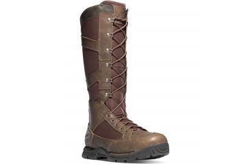 Image of Danner Pronghorn Snake Boot Side Zip 17in Boots, Brown, 15D, 45033-15D