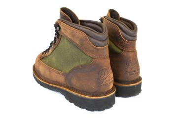 Image of Danner Ridge Hiking Boot - Men's-Dark Brown/Forest Green-Wide-8.5