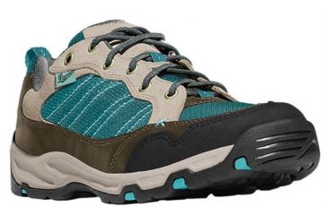 Image of Danner Sobo Low 3 Hiking Boot - Women's-Grey/Blue-6 US