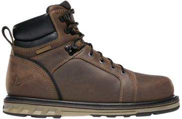 Image of Danner Steel Yard 6in Wedge Hot Steel Work Boot - Mens, Brown, 15 US, Wide, 12537-15EE
