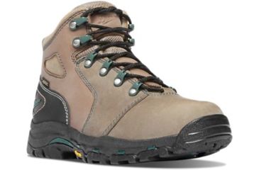 Image of Danner Vicious 4 Inch Mountaineering Boots, Brown/Green, Medium, 9, 13853-M-9