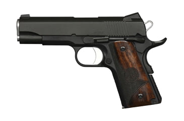Image of Dan Wesson CCO Pistol, .45 ACP, 4.25in barrel, matte black aluminum alloy frame, custom wood grip, recoil operated semi-automatic, tritium night sights, 7 round magazine, DW-CCO-45-4.25-1-FRRMPG