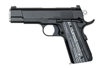Image of Dan Wesson Valkyrie-Commander Pistol, 9mm Luger, 4.25in barrel, forged aluminum frame, custom G10 grip, recoil operated semi-automatic, tactical night sights, 9 round magazine, DW-VY CR-9MM-4.25-1-FRRMPG