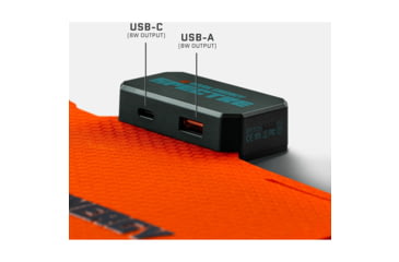 Image of Dark Energy 8W Spectre Solar Panel Folding, HiVis Orange, 1102982