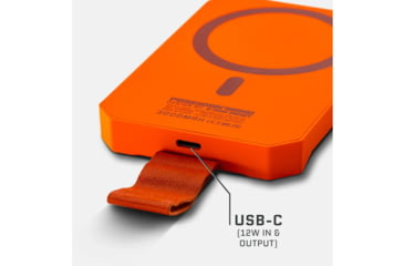 Image of Dark Energy Poseidon Nano Wireless Charger, Orange, 1102984
