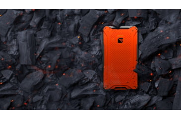 Image of Dark Energy Poseidon Pro Indestructible Charger, Hi-Vis Orange, PSPRO10HIVIS