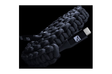 Image of Dark Energy USB C to C Paracord Cable, Black, IND-CCC03BKBK