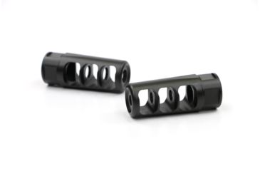 Image of Dark Hour Defense 3 Gun Muzzle Brake, 5.56mm, 1/2x28 Threads, Black DH3G556 BLK