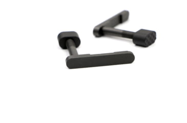 Image of Dark Hour Defense 4130 Steel Mag Catch W/ V Seven Ultra-Light Mag Catch Diamond Button for AR15/308DPMS/SR25, Black, DHMAGCR