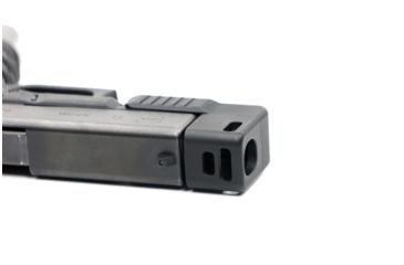 Image of Dark Hour Defense Stand Off Device for Glock 19/19X/45 9mm, Compact Size w/ Compensator, Black DHGSOD-19C