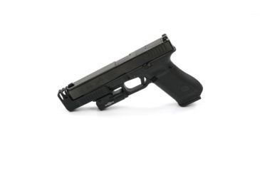 Image of Dark Hour Defense Stand Off Device for Glock 34/35, Standard Size w/ Compensator &amp; Rail, Black DHGSOD-34CR