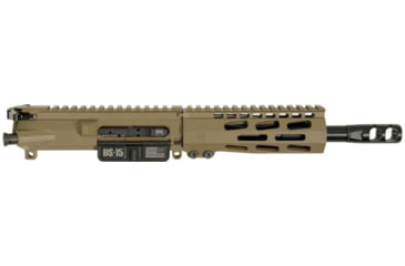 Image of Dark Storm Industries DS-15 AR-15 Typhoon 5.56x45mm NATO 7.5inch Upper Receiver, Pistol Length, 1-7 Twist, 1/2x28, Firestorm Compensator, Cerakote, Flat Dark Earth, DSI-UC5-TYP-7P7-T5-FDE